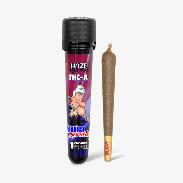 haze exotics monica lewinski 1 gram preroll