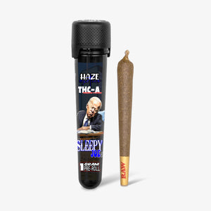 haze exotics thc-a flower sleepy joe 1 gram preroll