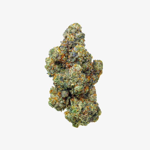haze exotics platinum reserve thc-a flower purple push pop detail