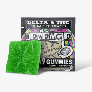revenge delta 9 thc gummies 50 milligrams mystery