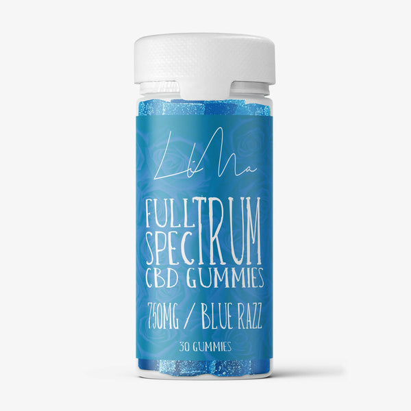 FULL SPECTRUM GUMMIES / LIMA / BLUE RAZZ 30ct - 750mg