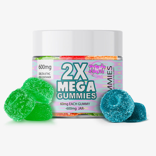 turnt delta 8 thc assorted gummies 60mg 10ctct